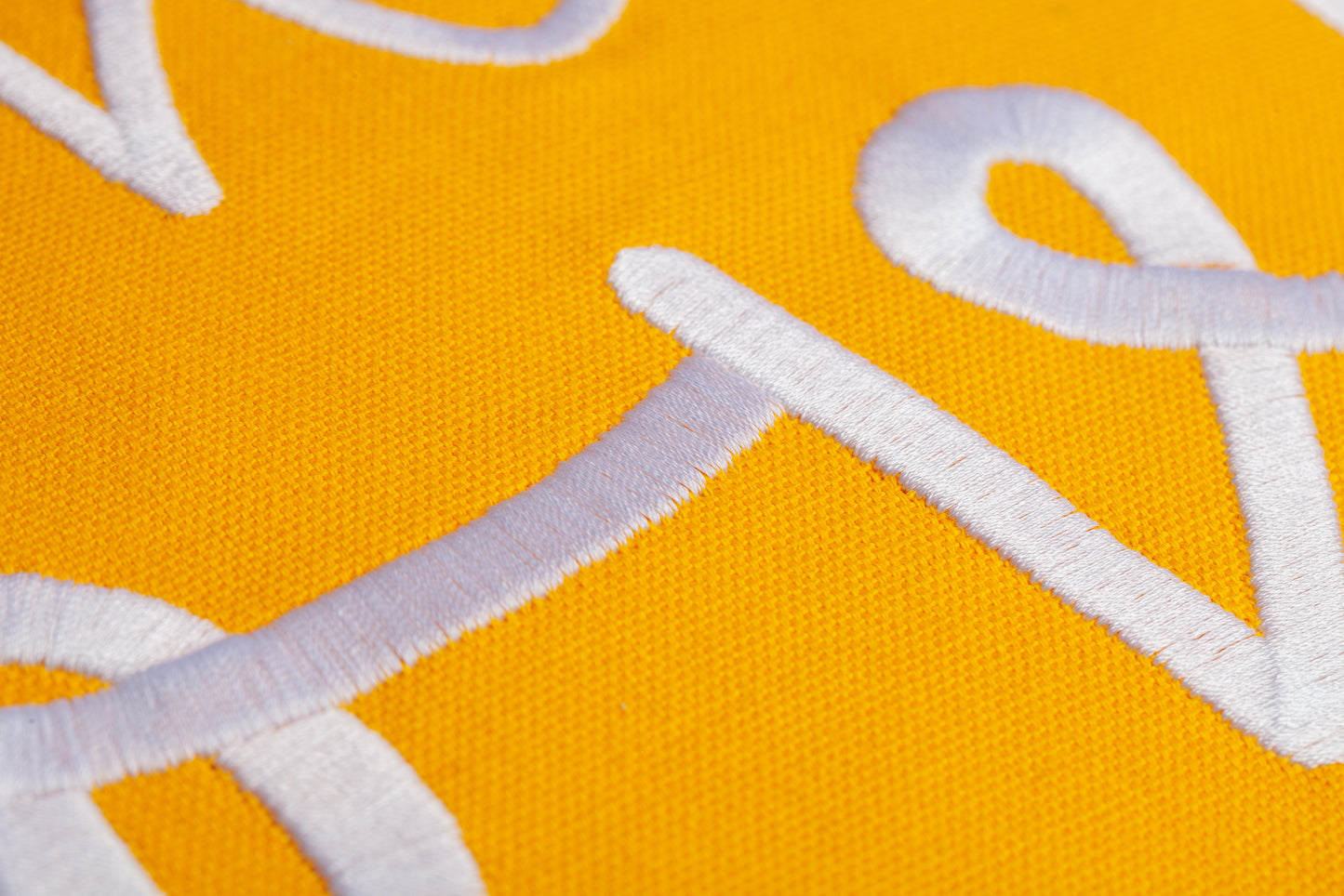 Throw Pillow Cover, Embroidered - FHL - Yellow